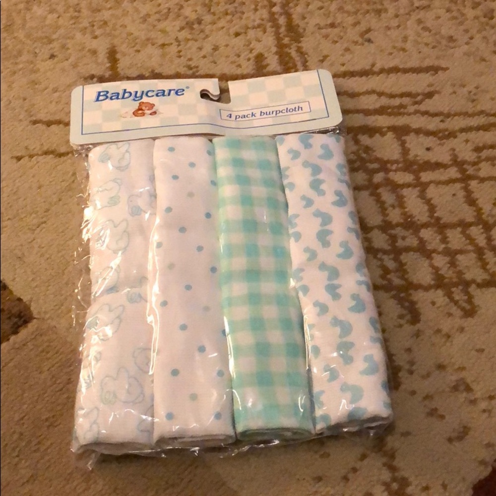 Babycare 4 Pack burp cloth
